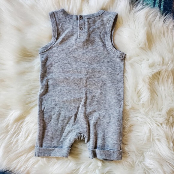 Junk Food Mickey Mouse Just Add Sunshine Romper 6-9 Months - Picture 3 of 5